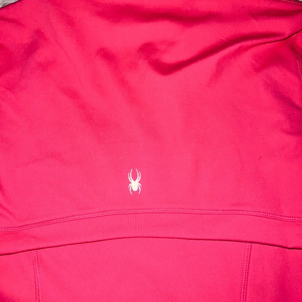 Spyder Women's Full Zip Athletic Jacket Coral Pink Medium - Picture 11 of 13